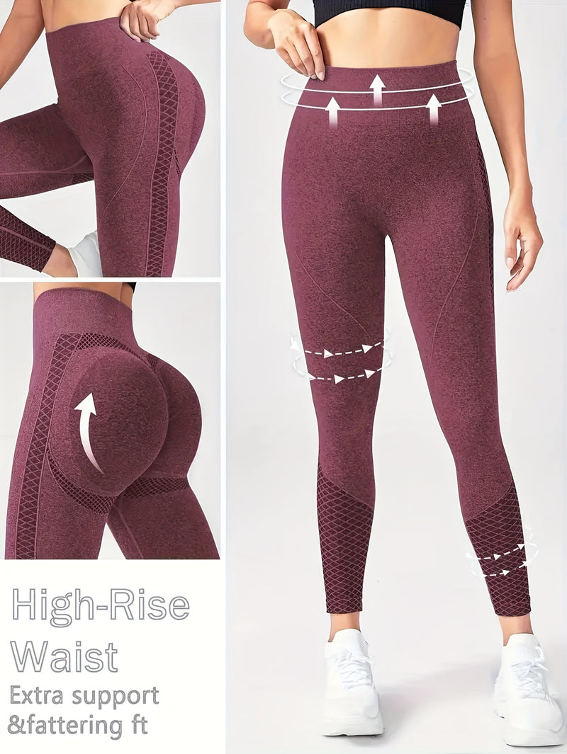 [Comfortable Sports Tights] Super Comfortable High-waisted Compression Sports Tights | Abdominal Control, Sweat-wicking, Four-way Stretch, Adjustable Length, Wide Waistband, Elegant Design - Suitable for Women, Perfect for Yo