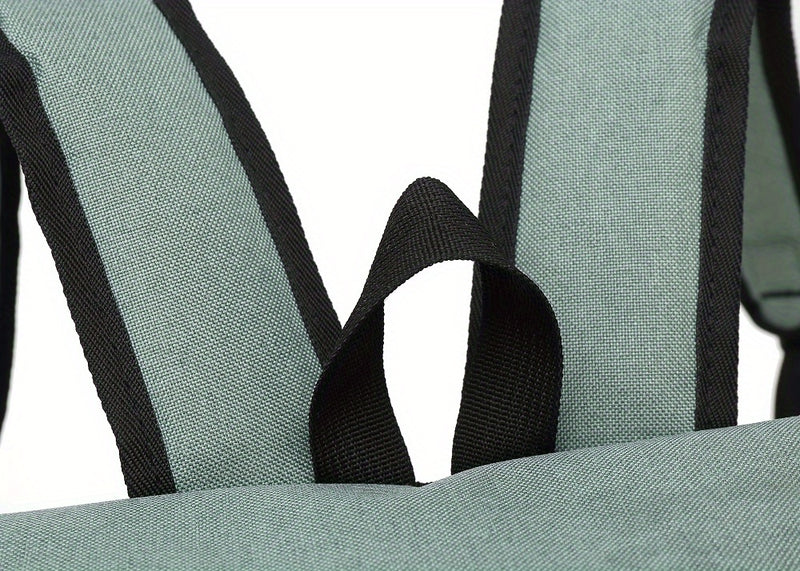 حقيبة ظهر للطلاب وحقيبة سفر وحقيبة خارجية غير رسمية للرجال والنساء وحقيبة كمبيوتر وحقيبة كتف متعددة الأغراض مع حزام مزخرف