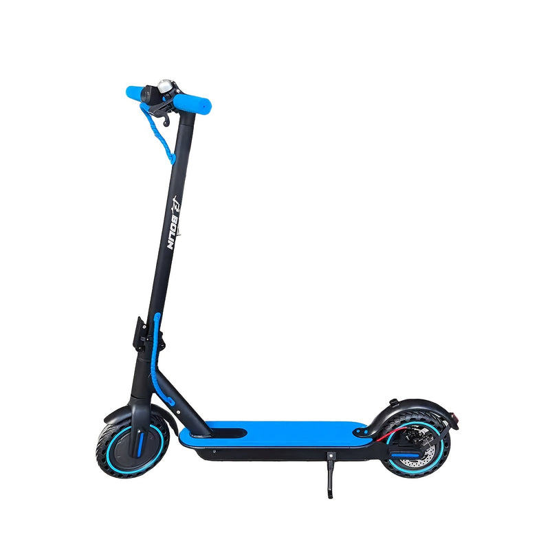 Foldable Electric Scooter with 300W Brushless Motor, 20-45km/h Speed & 20km Range, App Control, Shock-Absorbing Tires, Lightweight Commuter Vehicle - Blue/Red/Black/Gray, 100-240V, 50Hz/60Hz, 18650 Lithium Battery, Rear Brake