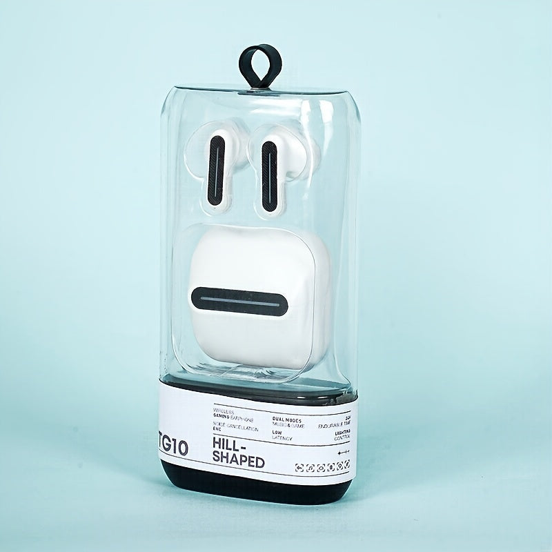 سماعات أذن لاسلكية Langsdom Delta ENC لتقليل الضوضاء مع زمن انتقال منخفض للغاية، ووضعين للألعاب أو الموسيقى