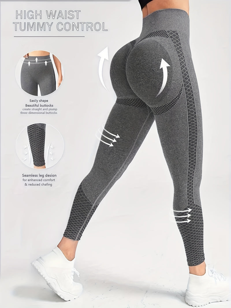 [Comfortable Sports Tights] Super Comfortable High-waisted Compression Sports Tights | Abdominal Control, Sweat-wicking, Four-way Stretch, Adjustable Length, Wide Waistband, Elegant Design - Suitable for Women, Perfect for Yo