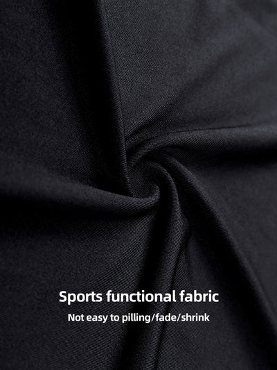 Men'S 5pcs Athletic Apparel Set - Hooded Jacket, Long Sleeve Compression Shirt, Short Sleeve Compression Top, Running Tights, and Shorts - Polyester High Stretch Fabric, Zip Detail, for Training, Hiking, Basketball, Gym - Fou