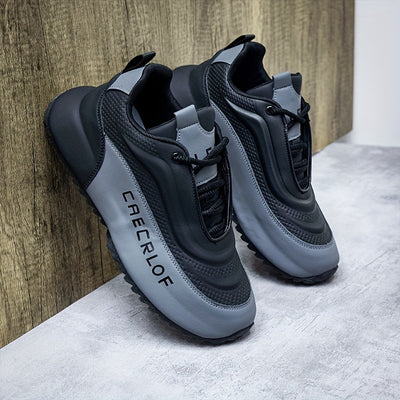 Men'S High-Heeled Dad Shoes, Casual And Comfortable Sneakers, Sports Shoes, Running, Fashionable And Versatile, Breathable Lace-Up Men'S Shoes