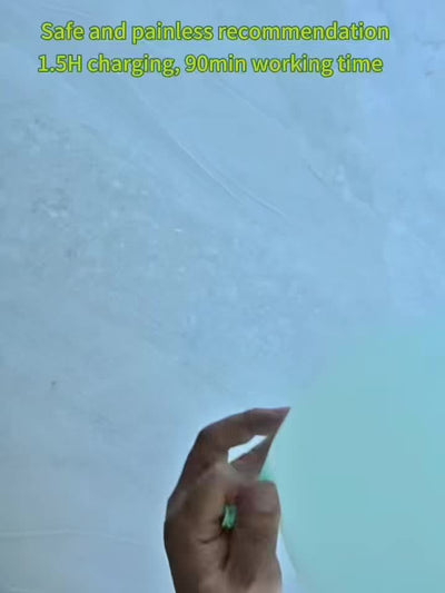 Men's & Women's Body Hair Trimmer, Men’s Groin Shaver with IPX5 Waterproof Rating and R-Sharp Ceramic Blade Head, 2 Size Combs Included. USB Rechargeable Electric Grooming Kit for Chest, Legs, Underarms Bikini Area – LED