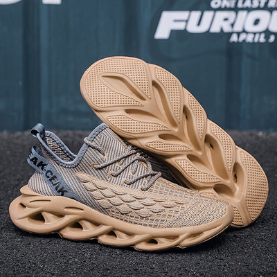 أحذية رياضية بليد للرجال، أحذية جري خفيفة الوزن مضادة للانزلاق، قابلة للتنفس، تمتص الصدمات، مناسبة للركض والتنس والصالات الرياضية والمشي والأحذية الرياضية