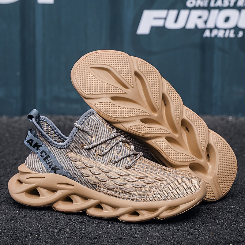 أحذية رياضية بليد للرجال، أحذية جري خفيفة الوزن مضادة للانزلاق، قابلة للتنفس، تمتص الصدمات، مناسبة للركض والتنس والصالات الرياضية والمشي والأحذية الرياضية