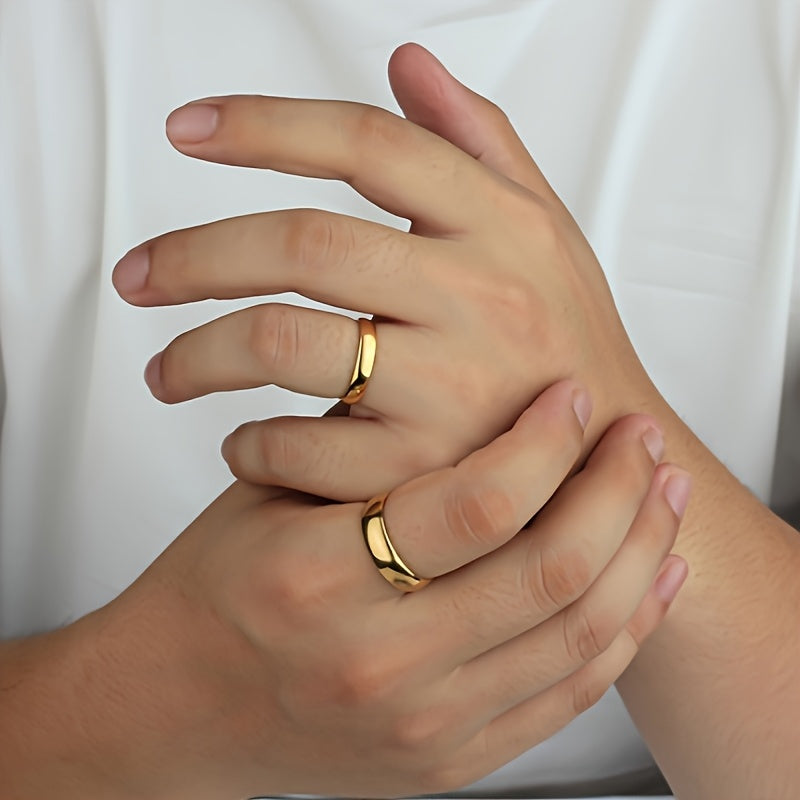 Fashion Style Tungsten Ring, 4Mm/0.38cm, Durable High-Quality Engagement Wedding Band for Men And Women