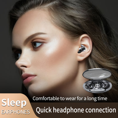 True Wireless Earbuds, Ultra-Thin Sleep Headphones