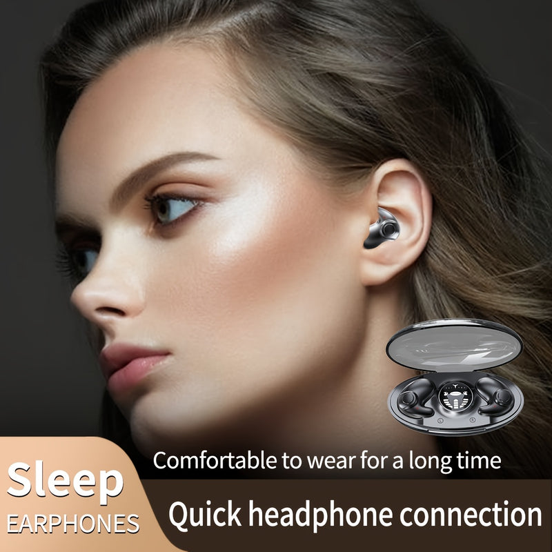 True Wireless Earbuds, Ultra-Thin Sleep Headphones