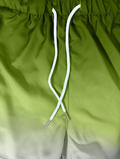 2-in-1 Double Layer Ombre Shorts - High Stretch, Drawstring Waist, Side Pocket, Breathable, Quick-Drying, Comfortable, Mens Sports Shorts for Summer Gym Workout, Training, and Fitness - GYM Pattern Print, Bull Design