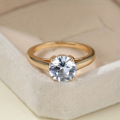 Classic Ring Inlaid Zirconia Dainty Jewelry For Daily Outfits Also Match Night Party Outfits Dainty Chrismas Birthday Gift For Female