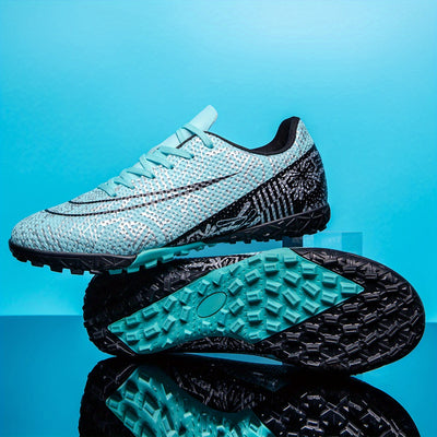 Special Price - Low-Top Breathable Football Shoes TF Stud Short Stud Outdoor Indoor Sports Professional Training Competition Football All-Season Suitable Football Shoes Secure Fit Sports Enthusiasts Exclusive Fan Essential