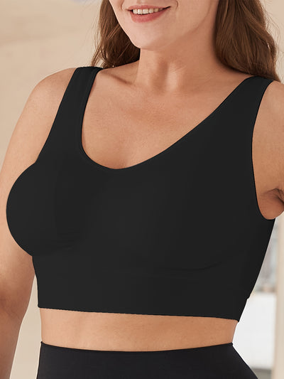 Plus Size Sports Bra for Running and Yoga