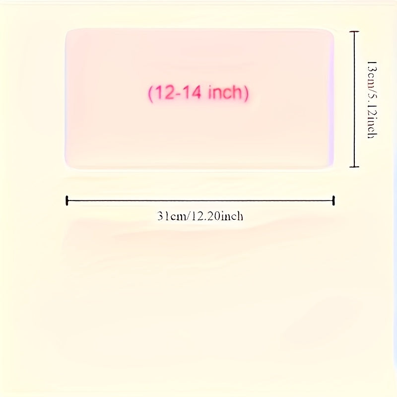 1pc 1 Style 3 Colors Ultra-Thin Keyboard Protective Film Suitable for 30.48-35.56 cm Laptops, Ultra-Thin Silicone Waterproof And Dustproof Keyboard Protective Film, Lightweight And Flexible Protective Film