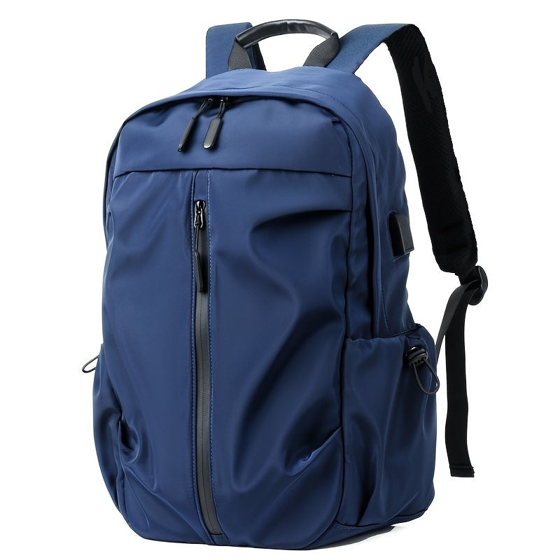 [Lightweight Double Shoulder Laptop Backpack] Men&