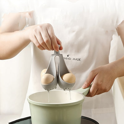 4/6 Heads High-Temperature  Silicone Egg Cooker for Home Kitchen, a  Tool for Steaming Eggs for Family Breakfast.