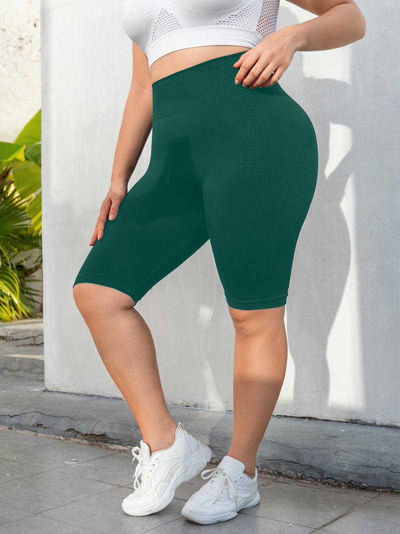 Plus Size Sports Shorts, Women&