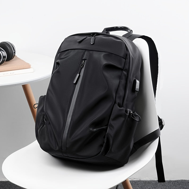[Lightweight Double Shoulder Laptop Backpack] Men&