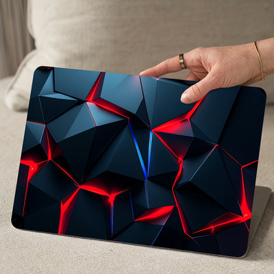 Pack of 2 Technology Laptop Art Decal Protective Cases, Universal Netbook Light Beige Stickers Non-reusable Laptop Light Beige Sticker Decals Waterproof and Scratch Resistant - Waterproof, Anti-scratch, Suitable for Laptops,