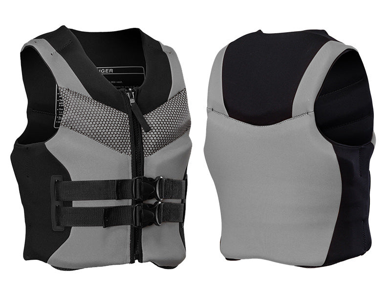 سترة نجاة مصنوعة من مادة النيوبرين للطفو والسباحة والتجديف والقوارب والكاياك للرجال والنساء البالغين والرياضات المائية وسترة نجاة للكاياك