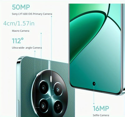 Realme 12+ 5G Smartphone | 8+256GB | 12+512GB | 6.67-inch AMOLED 120Hz | 64MP Camera | 5000mAh Battery | Dual SIM Card Android Phone, Global Version, Smartphone for Android Phones, Realme 12 Plus, Smart, Virtual, Default, Off