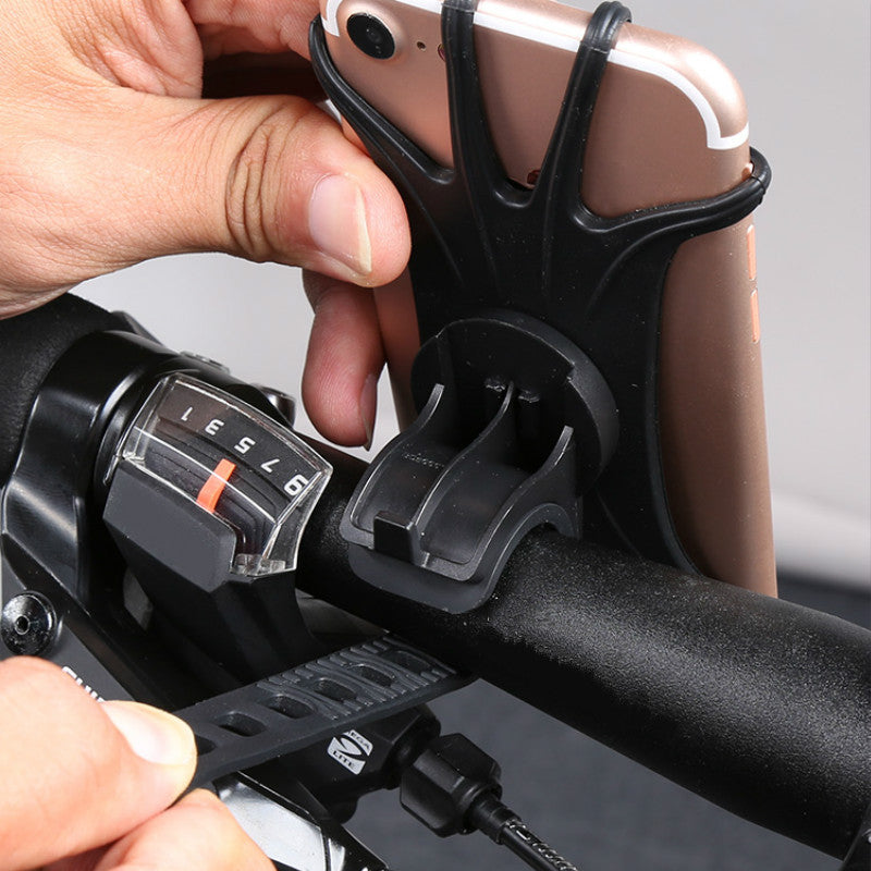 Stroller Mobile Phone Holder Rack, Universal 360 Rotatable Pram Cart Phone Holder