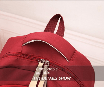 Vintage Retro   Backpack Large Capacity, School And Travel Rucksack With Multiple Pockets