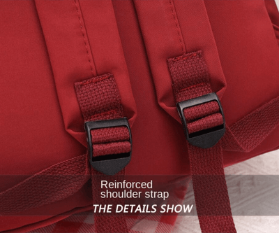 Vintage Retro   Backpack Large Capacity, School And Travel Rucksack With Multiple Pockets