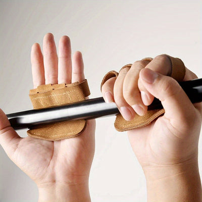 2pcs Non-slip Fitness Gloves, For Strength Training, Weight Lifting Palm Protection, Sports, Gymnastics, Pull Ups