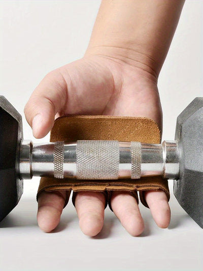 2pcs Non-slip Fitness Gloves, For Strength Training, Weight Lifting Palm Protection, Sports, Gymnastics, Pull Ups