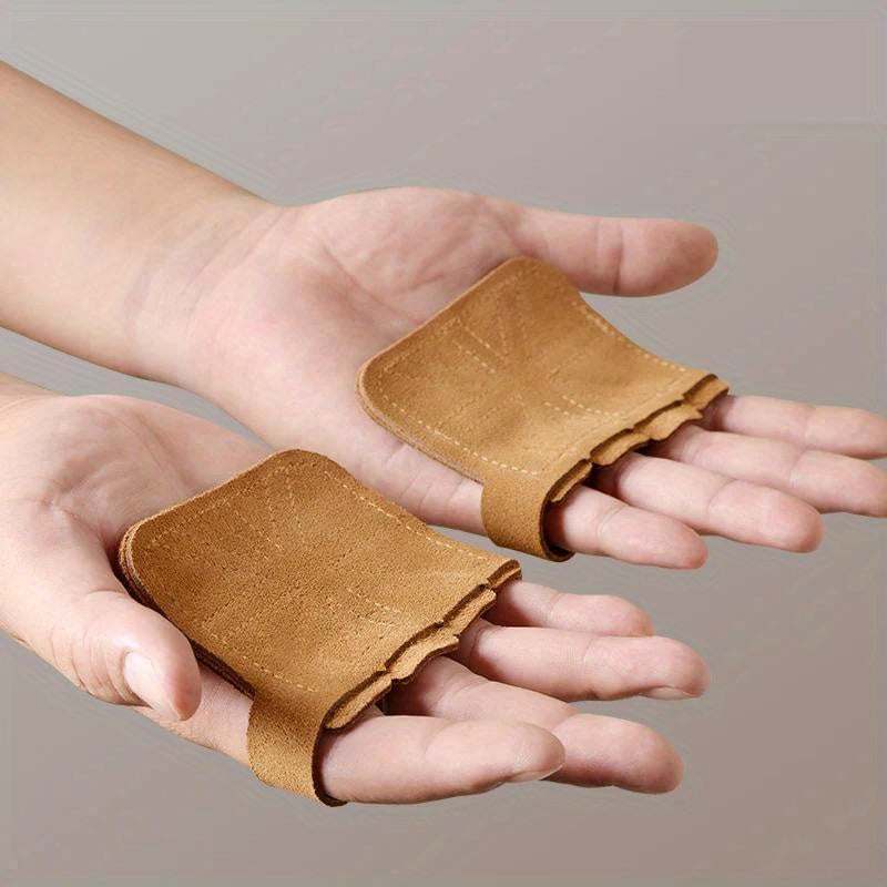 2pcs Non-slip Fitness Gloves, For Strength Training, Weight Lifting Palm Protection, Sports, Gymnastics, Pull Ups