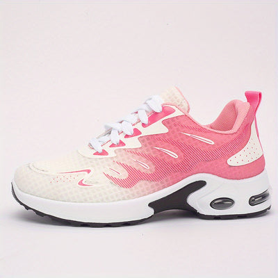 Women's Breathable Mesh Sneakers, Casual Lace Up Outdoor Shoes, Comfortable Low Top Sport Shoes
