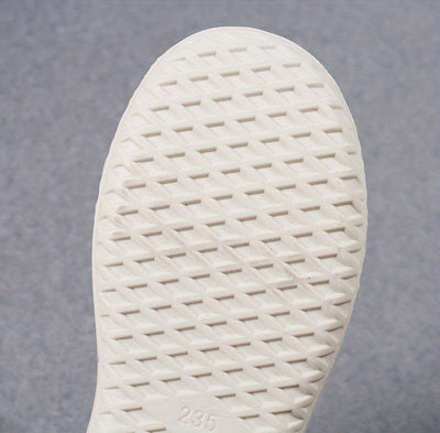 Women's Butterfly Pattern Sneakers, Casual Slip On Outdoor Shoes, Lightweight Low Top Shoes