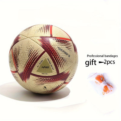 1pc Size 5 Soccer Ball, Professional Football for Training Competition, with Needle And Ball Net