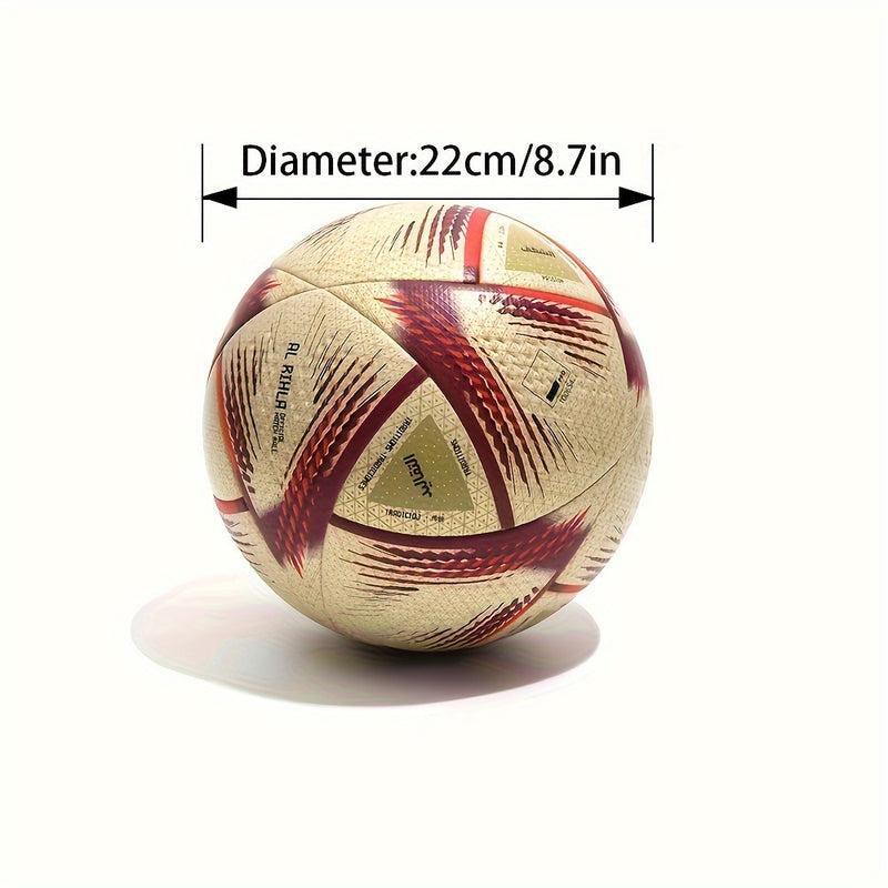 1pc Size 5 Soccer Ball, Professional Football for Training Competition, with Needle And Ball Net