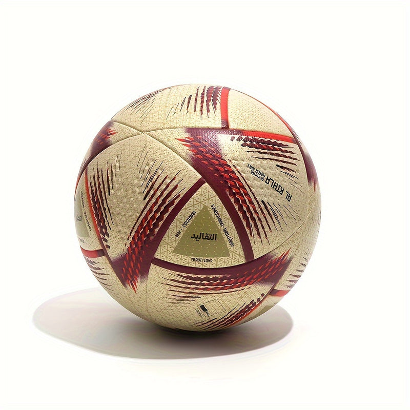 1pc Size 5 Soccer Ball, Professional Football for Training Competition, with Needle And Ball Net
