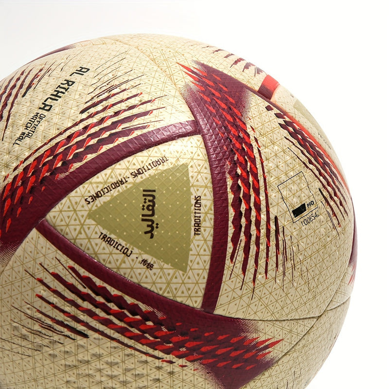 1pc Size 5 Soccer Ball, Professional Football for Training Competition, with Needle And Ball Net