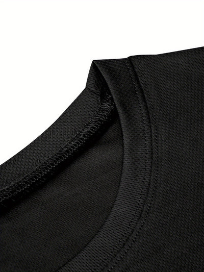 Plus Size, I Love My Girlfriend Print Men's Tank Top, Breathable Comfy Sleeveless For Sports Fitness, Big & Tall Guys