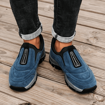 Men's Slip-On Hiking Sneakers, Wear-resistant Non-Slip Outdoor Shoes For Hunting Trekking