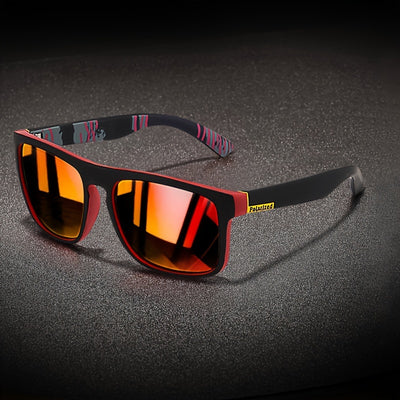 Urban Explorer, Retro Style Men's Polarized Fashion Glasses For Cycling & Outdoor Activities - Stylish Sports Glasses With TAC Lenses, PC Frames