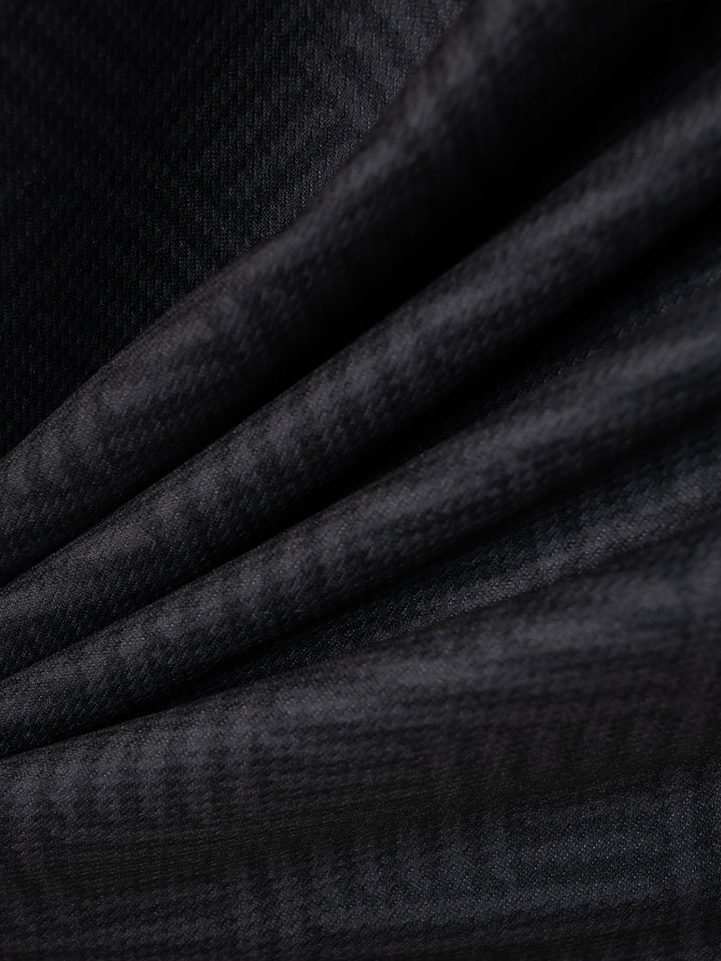 تي شيرت رجالي بأكمام قصيرة + شورت بدلة رياضية كاجوال باللون الأزرق