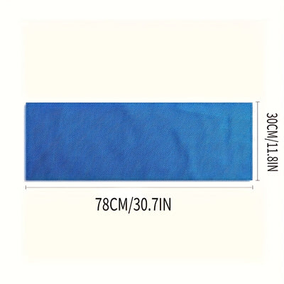 Quick-Drying Sports Towel with Storage Box and Cooling Ice Blanket for Outdoor Fitness and Camping Christmas Gift