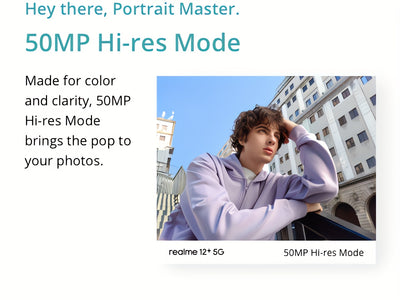 Realme 12+ 5G Smartphone | 8+256GB | 12+512GB | 6.67-inch AMOLED 120Hz | 64MP Camera | 5000mAh Battery | Dual SIM Card Android Phone, Global Version, Smartphone for Android Phones, Realme 12 Plus, Smart, Virtual, Default, Off