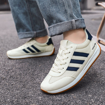 Men's Casual Sports Shoes - Stylish British Elegance Comfortable Walking Sneakers, 6 Sizes Available