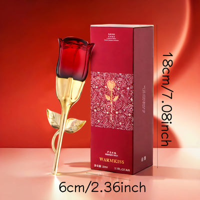 A Rose-Shaped Perfume with Long-Lasting Fragrance, The Perfect Gift for Valentine'S Day.