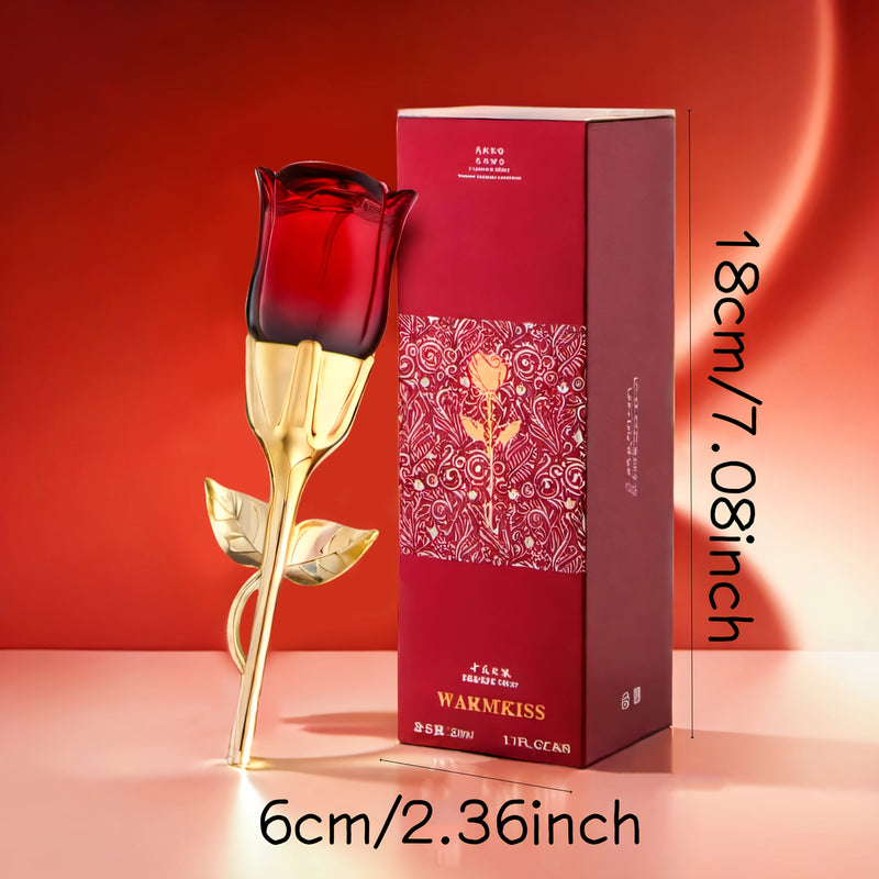 A Rose-Shaped Perfume with Long-Lasting Fragrance, The Perfect Gift for Valentine&