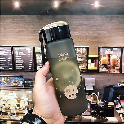 1pc Durable Frosted Plastic Water Bottle - Perfect for Outdoor Sports, Yoga, Camping & Hiking, Hiking Accessories