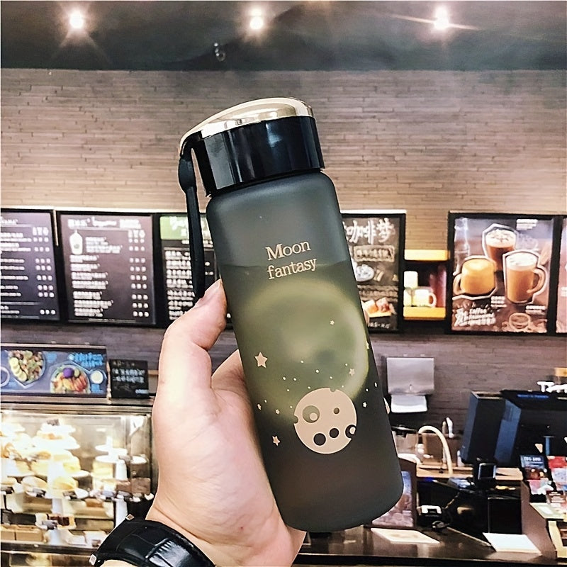 1pc Durable Frosted Plastic Water Bottle - Perfect for Outdoor Sports, Yoga, Camping & Hiking, Hiking Accessories