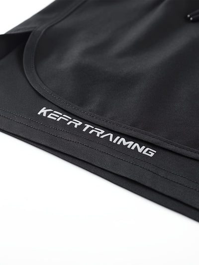 Zhiyu OBM 3pcs Men's Fitness Running Shorts, Elastic Waistband, Soft Lining, Towel Included, Perfect as a Gift