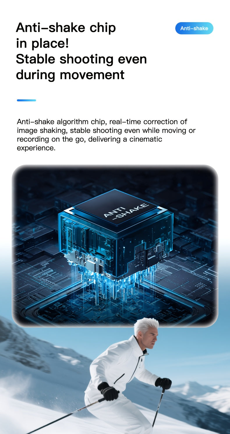 Q8 360° Surround Sound & HD Speakers Glasses with 360° Audio, HD Audio Quality, Dual-Channel Stereo Design, 360° Surround Sound Experience